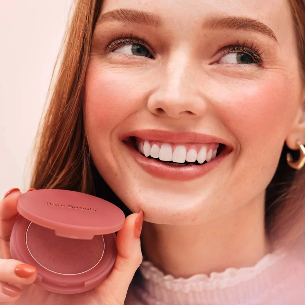 Rare Beauty Matte Cream-to-Powder Blush | Long-Lasting Flush Cream-to-Powder Blush QXL