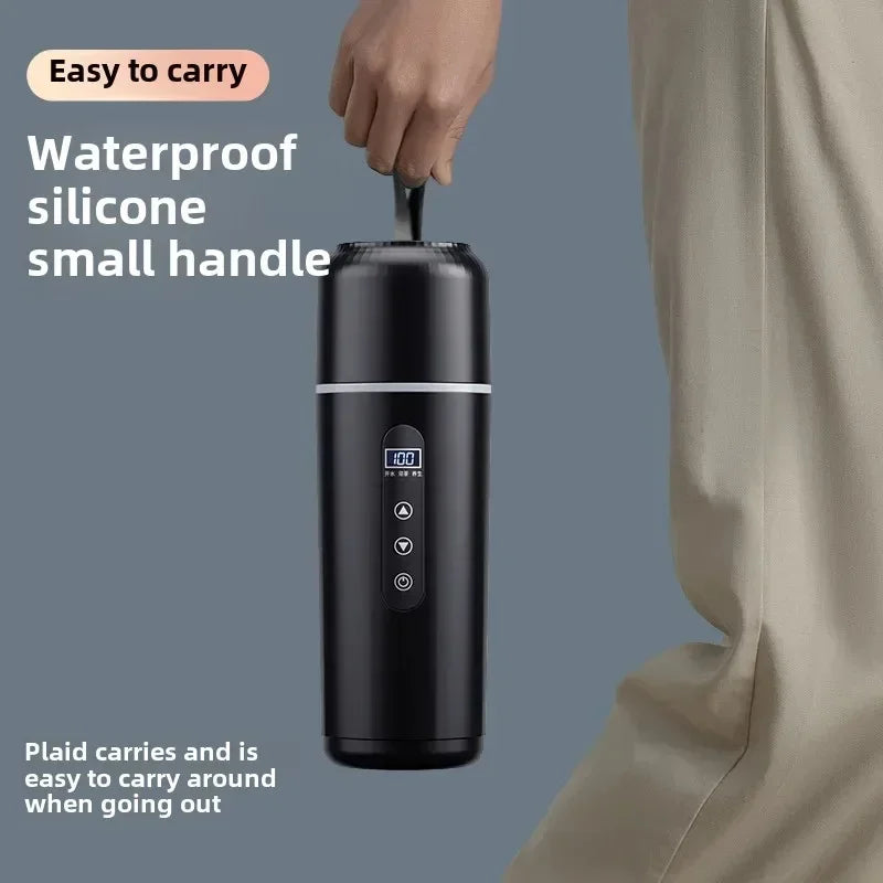 500ml Electric Heated Car Bottle | 12V 24V USB Travel Thermos Heated Car Thermos QXL