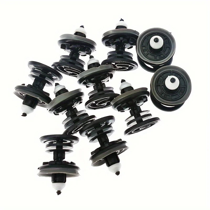 Car Interior Door Trim Clips – Plastic Rivet Fasteners Car Trim Clips QXL
