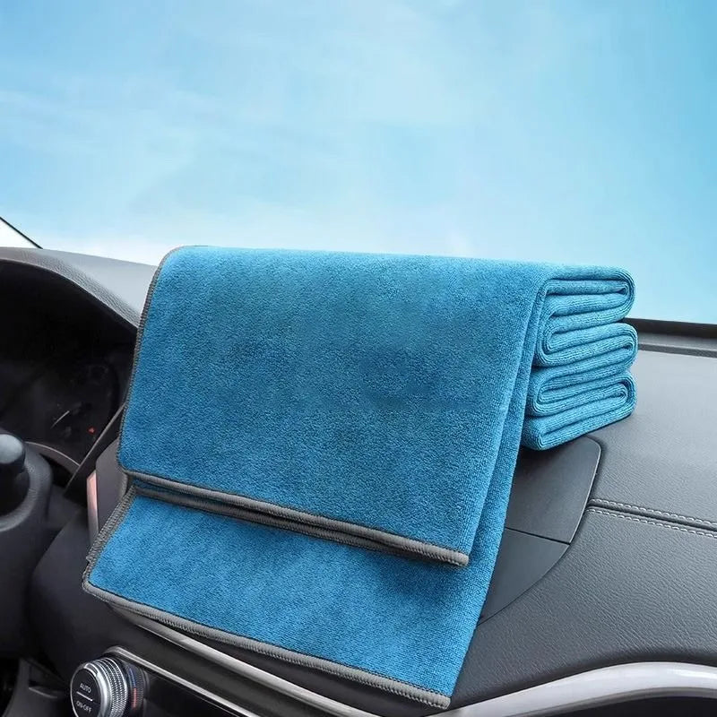 Plush Microfiber Car Wash Drying Towel – Lint & Streak Free Car Detailing Towel QXL