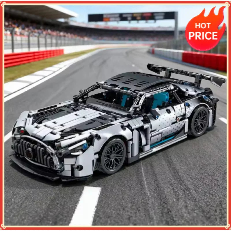 1:14 Scale Racing Car Building Blocks Set | Technical Model Kit Building Blocks Model Kit QXL
