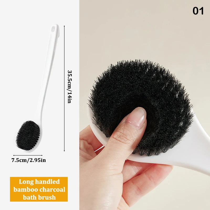 Long Handle Lotion Applicator Brush – Back & Body Cream Lotion Applicator Brush QXL 01