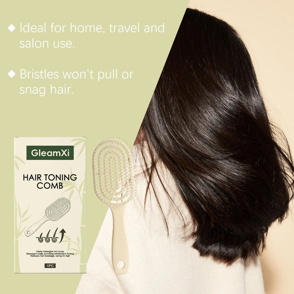eelhoe Hollow Out Detangling Comb | Curly & Wet Hair Brush Detangling Hair Comb QXL