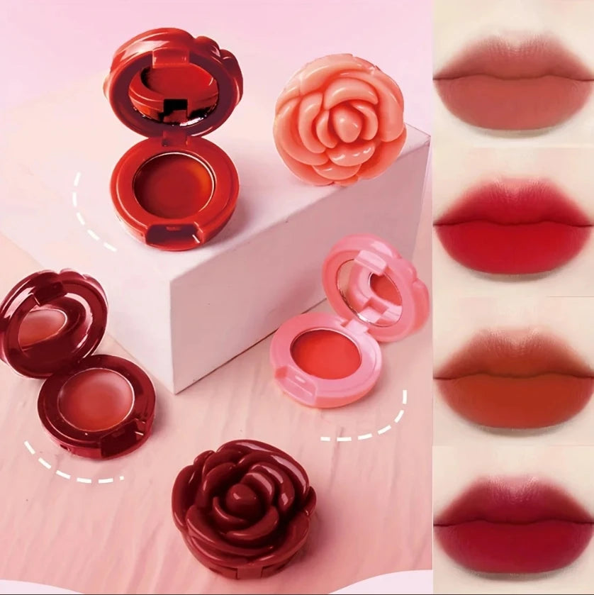 VERONNI Rose Matte Velvet Mousse Lip Clay | Long-Lasting Matte Lip Clay QXL