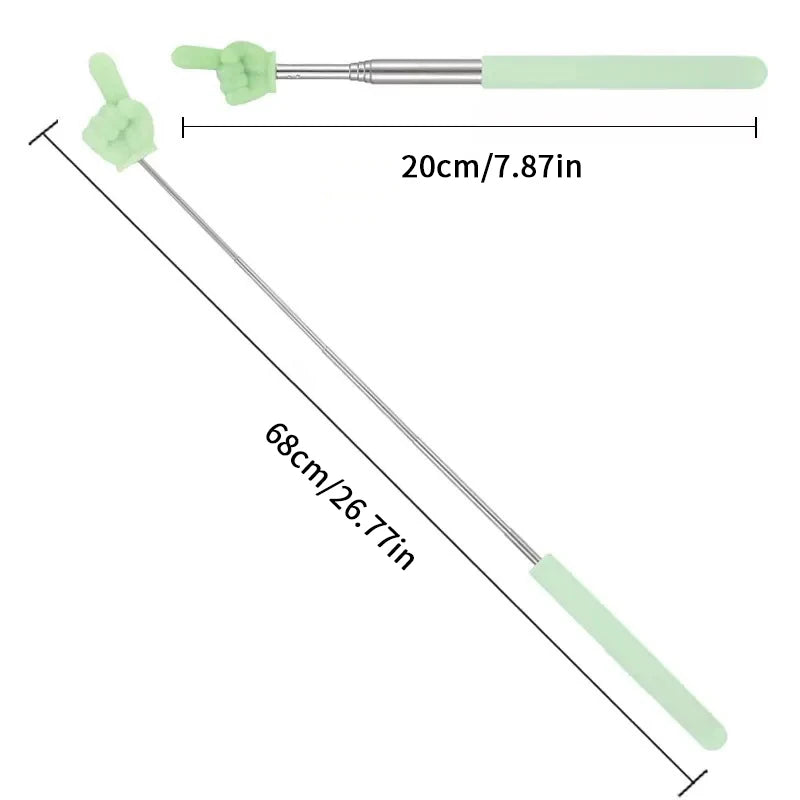 Retractable Telescopic Teacher Pointer Stick | Finger Tip Teacher Pointer Stick QXL onesize