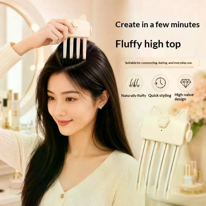 Rechargeable Hair Root Lift Clip | Dual Temp Volumizing Tool Hair Volumizing Clip QXL