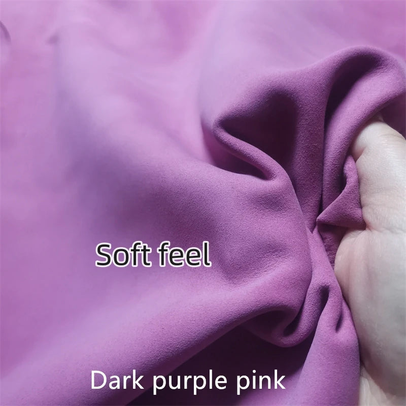 Genuine Sheepskin Leather Fabric 0.6–1mm Purple Pink DIY Craft Leather Craft Fabric QXL 1 No rules whole China Mainland