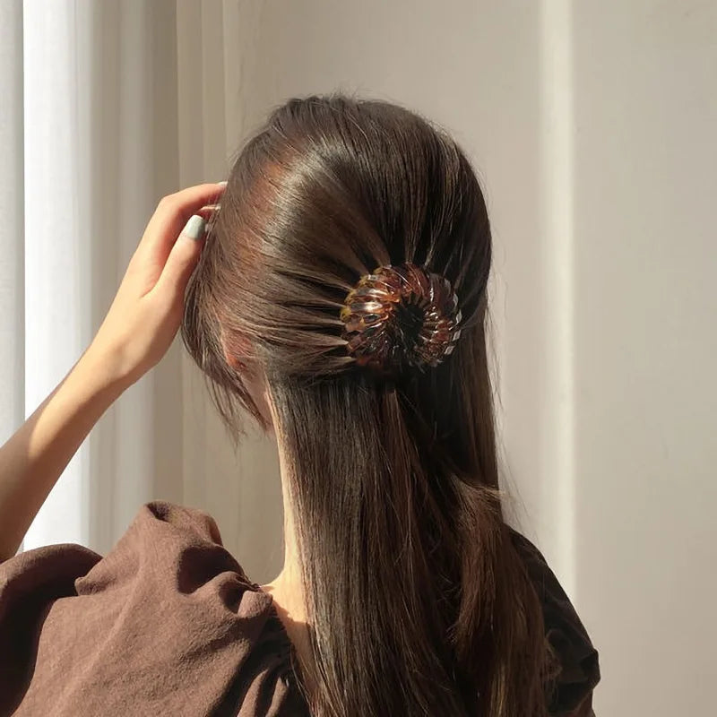 Bird's Nest Hair Claw Clip | Korean Style Barrette for Women Hair Claw Clip QXL
