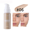 MAXFINE Liquid Foundation – Full Coverage, Waterproof & Oil Control Liquid Foundation QXL 06