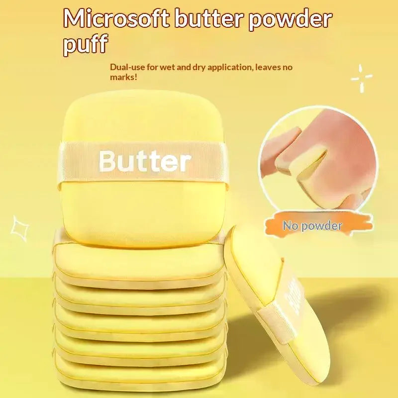 Butter Biscuit Air Cushion Puff | Double-Sided Makeup Sponge Makeup Sponge Puff QXL
