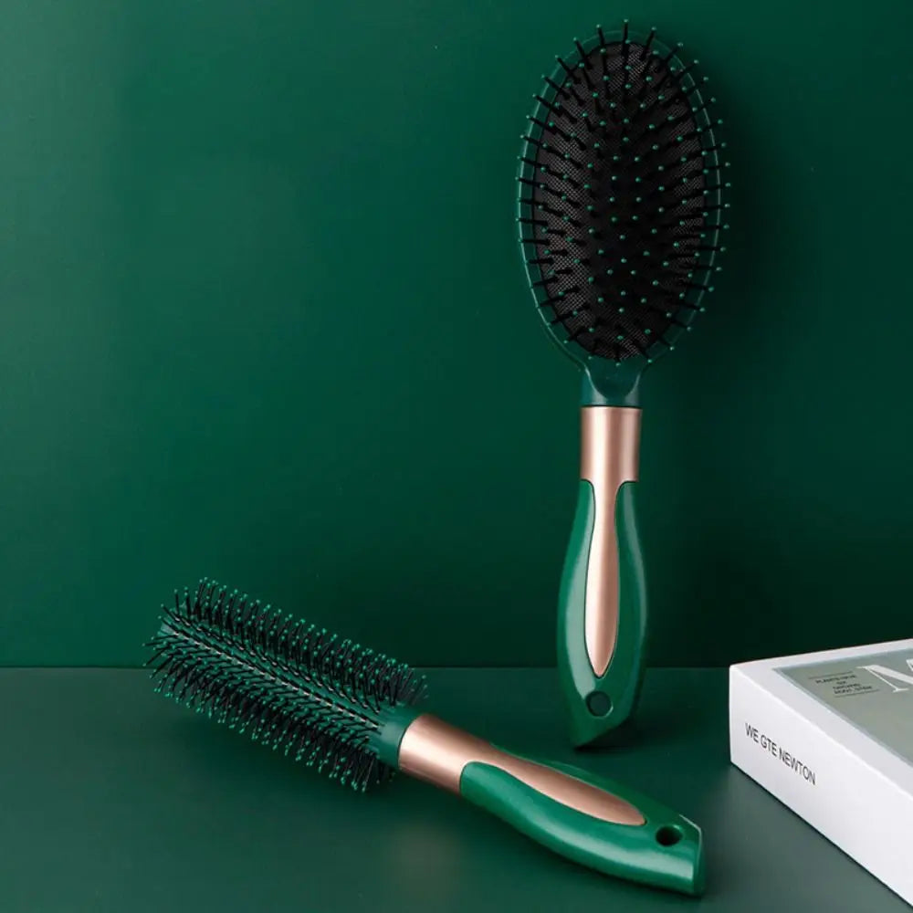 Dark Green Air Cushion Comb | Anti-Static Scalp Massage Brush Hair Cushion Comb QXL