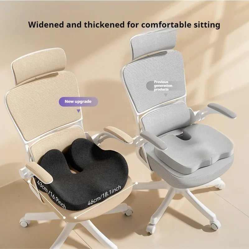 Ergonomic Memory Foam Seat Cushion | U-Shape Chair Pad Memory Foam Seat Cushion QXL