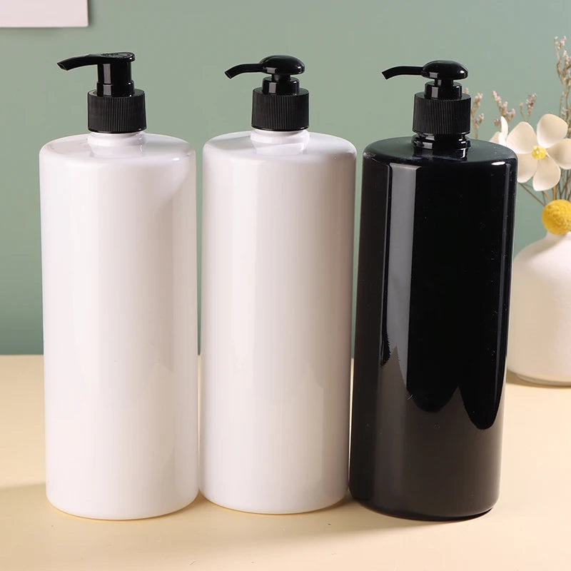 1000ml Refillable Soap & Shampoo Dispenser Bottle | Bathroom Refillable Dispenser Bottle QXL