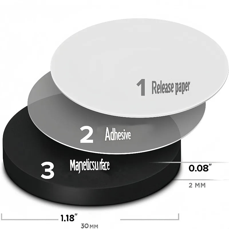 Flexible Magnetic Stickers with Adhesive Backing – Fridge & Office Magnetic Stickers QXL