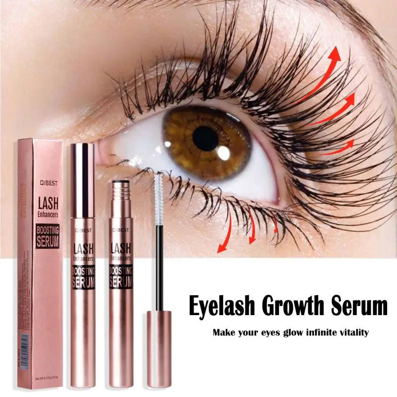QIBEST Eyelash Growth Serum | Lengthening & Thickening Lash Enhancer Eyelash Growth Serum QXL Eyelash Serum