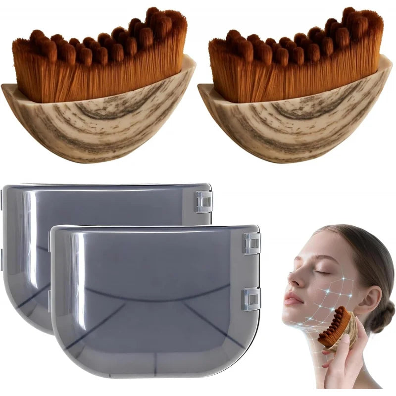Sculpting Lymphatic Face Brush | Anti-Puffiness Skin Lifter Facial Sculpting Brush QXL