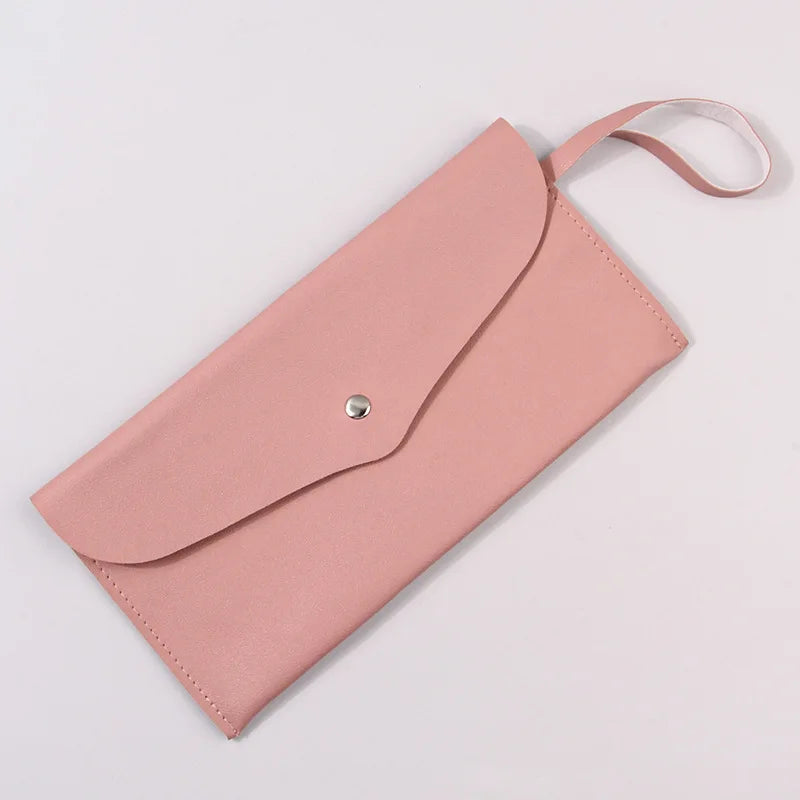 Travel Makeup Brush Organizer Envelope Bag | Portable Pouch Makeup Brush Bag QXL
