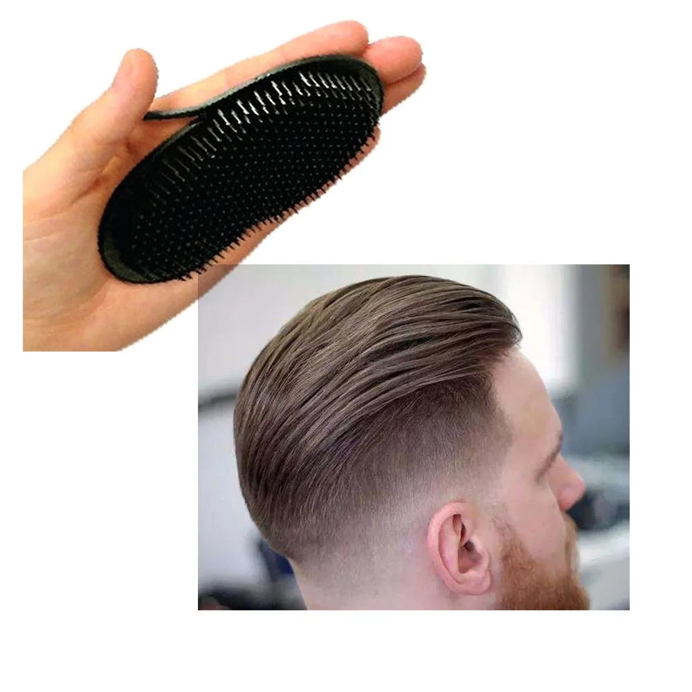 2-Pack Pocket Hair Brush & Scalp Massage Comb | Palm Grip Pocket Hair Brush QXL