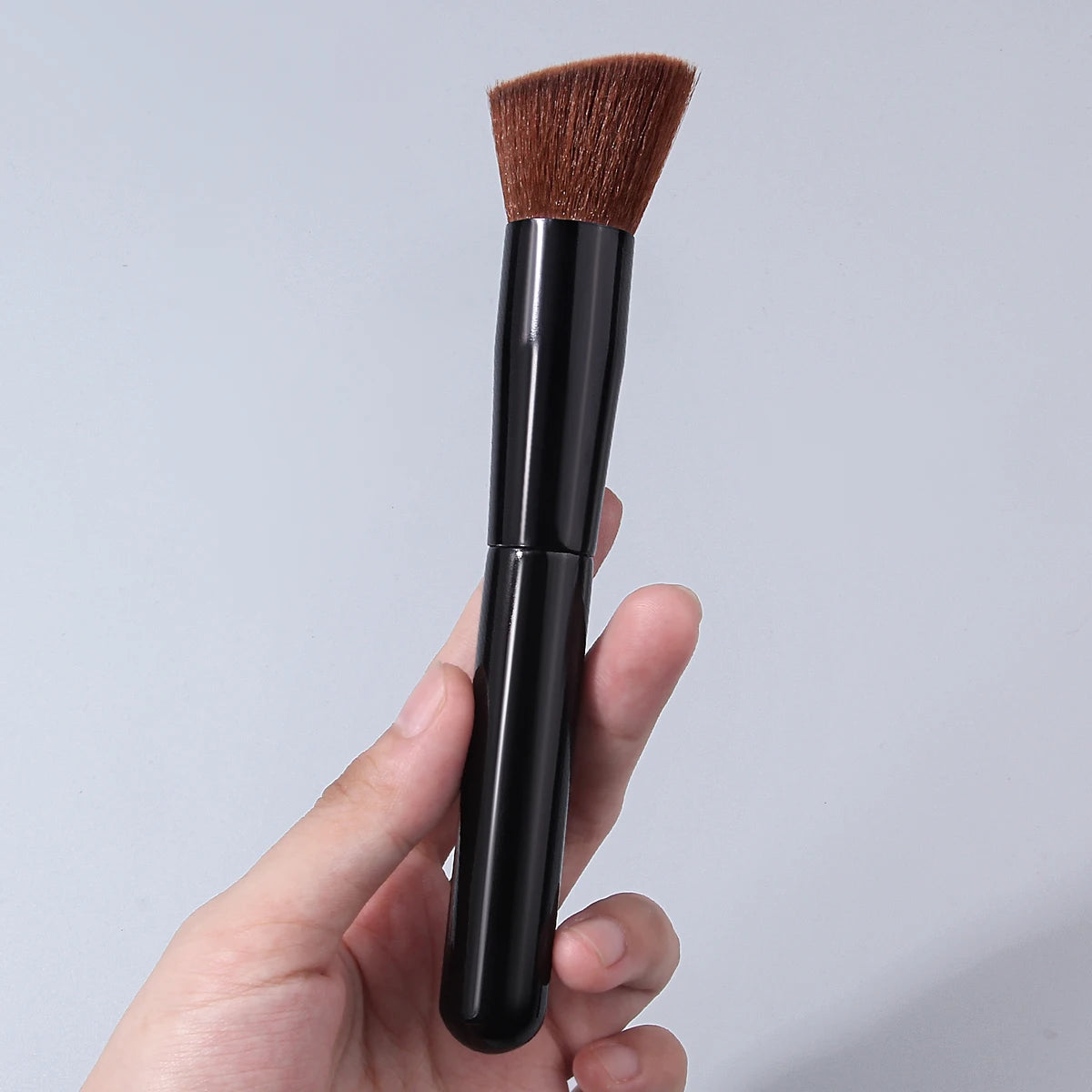 KOSSHOW Foundation Brush & Powder Puff 2-Pc Set | Streak-Free Makeup Brush Set QXL