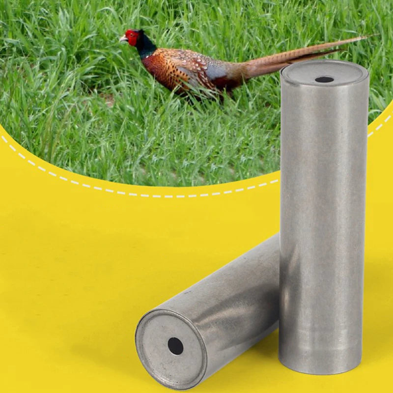 Stainless Steel Pheasant Hunting Whistle | Bird Call Tool Hunting Bird Call QXL