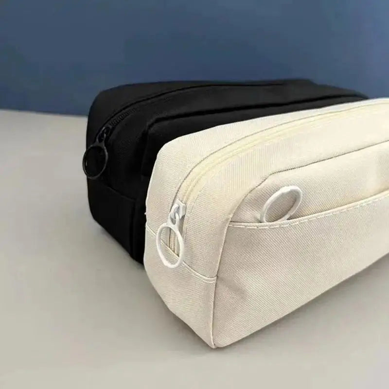 Large Capacity Double Layer Oxford Pencil Bag – DIY Case Oxford Pencil Bag QXL