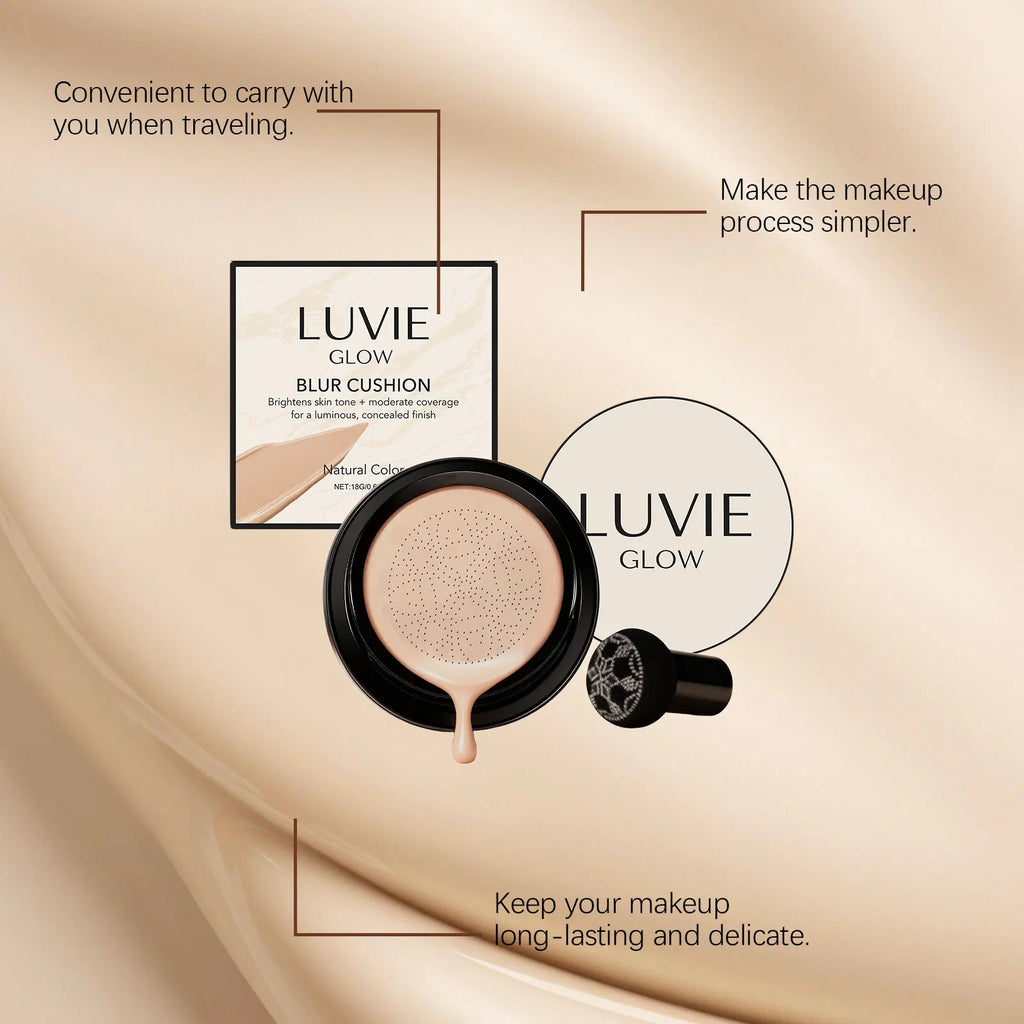 Mushroom Head Air Cushion CC Cream | Waterproof Foundation Air Cushion Foundation QXL