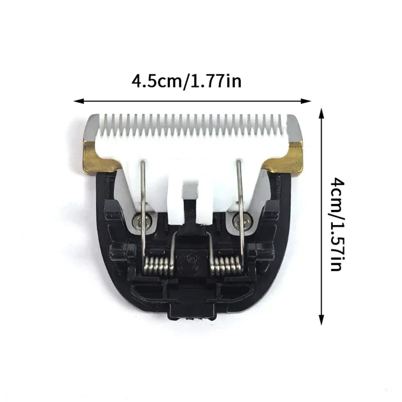 24-Tooth Ceramic Steel Hair Clipper Replacement Blade Clipper Replacement Blade QXL