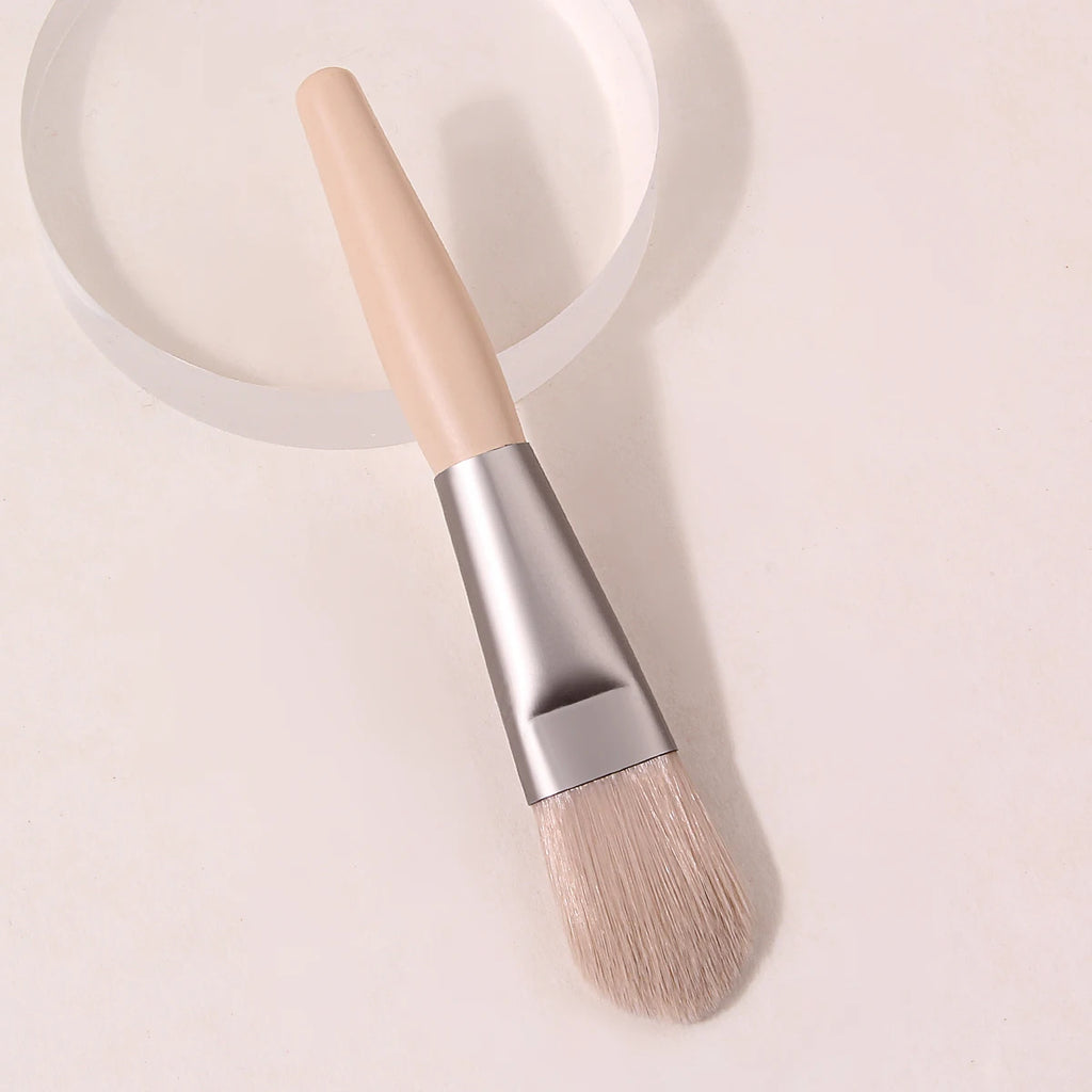 KOSSHOW Foundation Brush | Wooden Handle & Dense Nylon Bristles Foundation Makeup Brush QXL