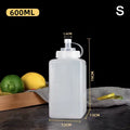 Squeeze Sauce Bottles 600–1000ml | Large Mouth Condiment Condiment Squeeze Bottle QXL 600ml
