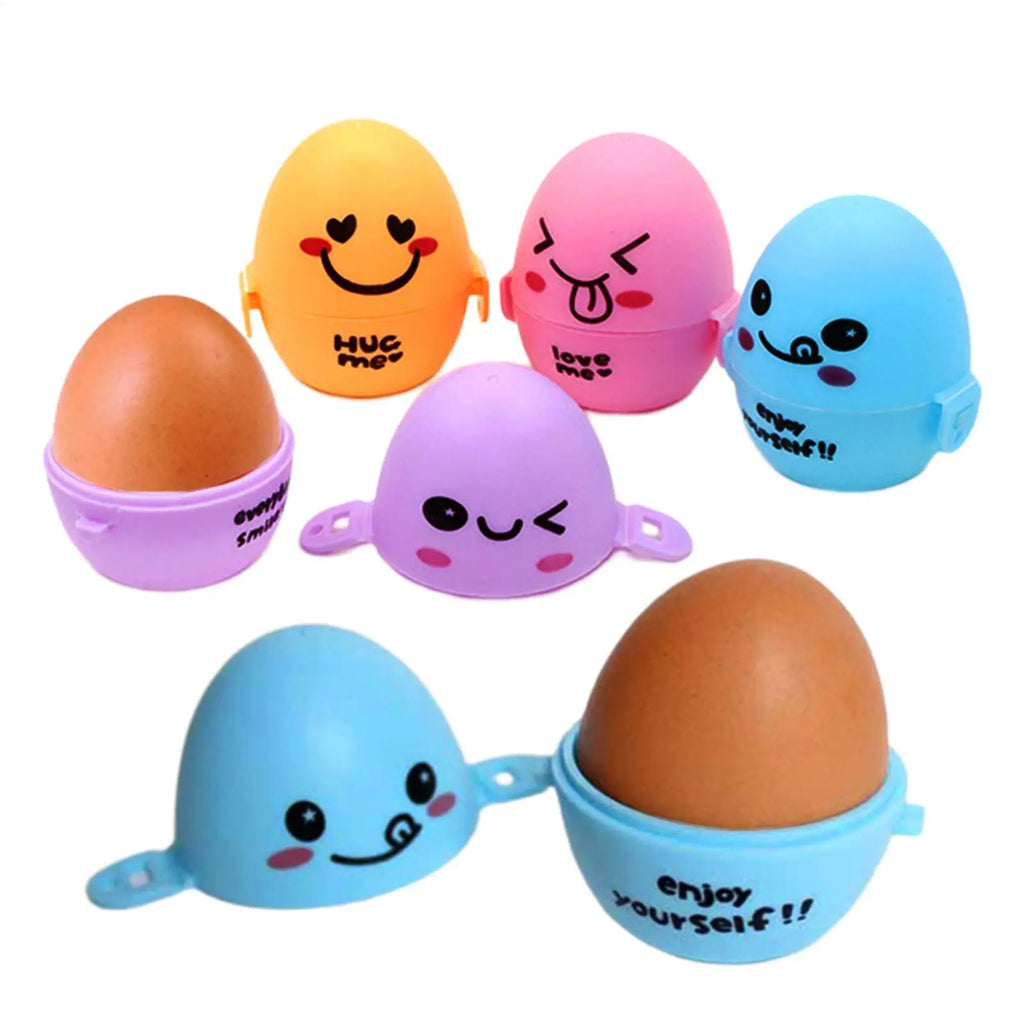 Portable Cartoon Egg Holder Box | Travel & Picnic Organizer Egg Storage Holder QXL