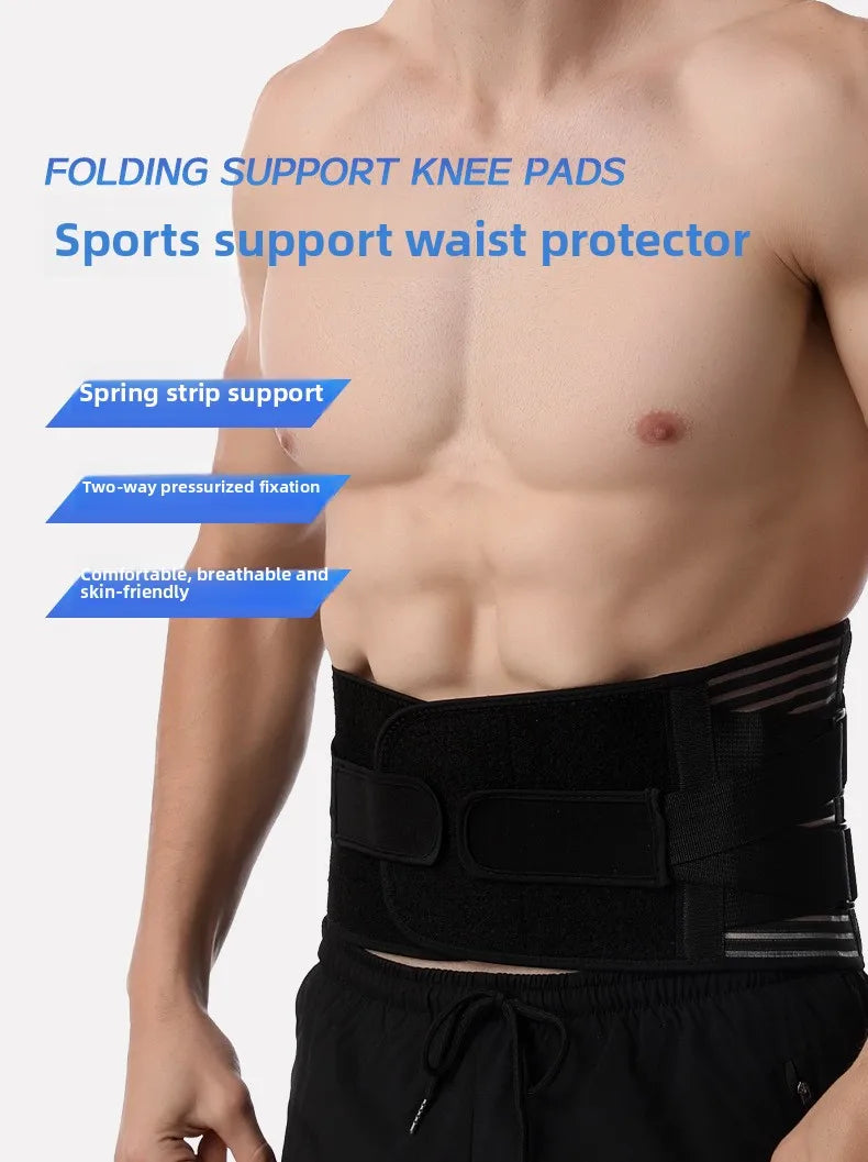 Lower Back Brace 6 Stays | Breathable Lumbar Support Belt Lumbar Support Brace QXL