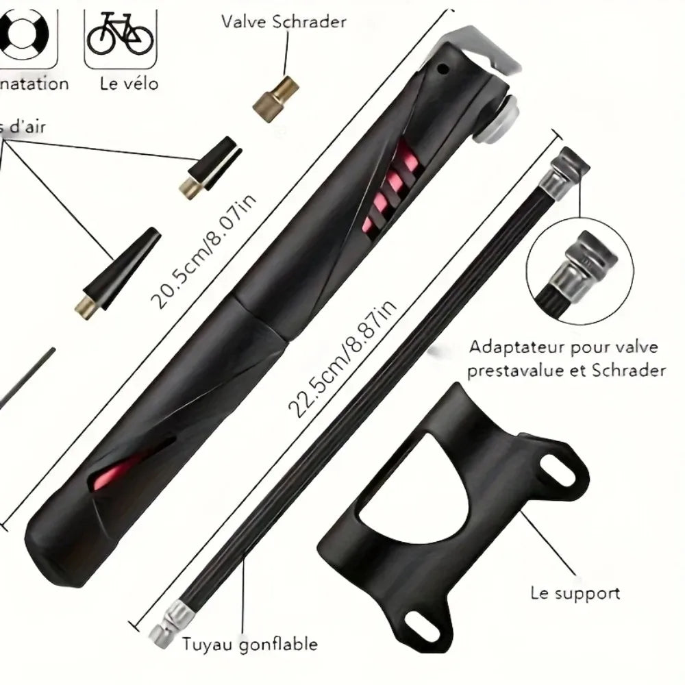 Glue-Free Tire Repair Kit with Air Pump | Cars & Bikes Tire Repair Kit QXL