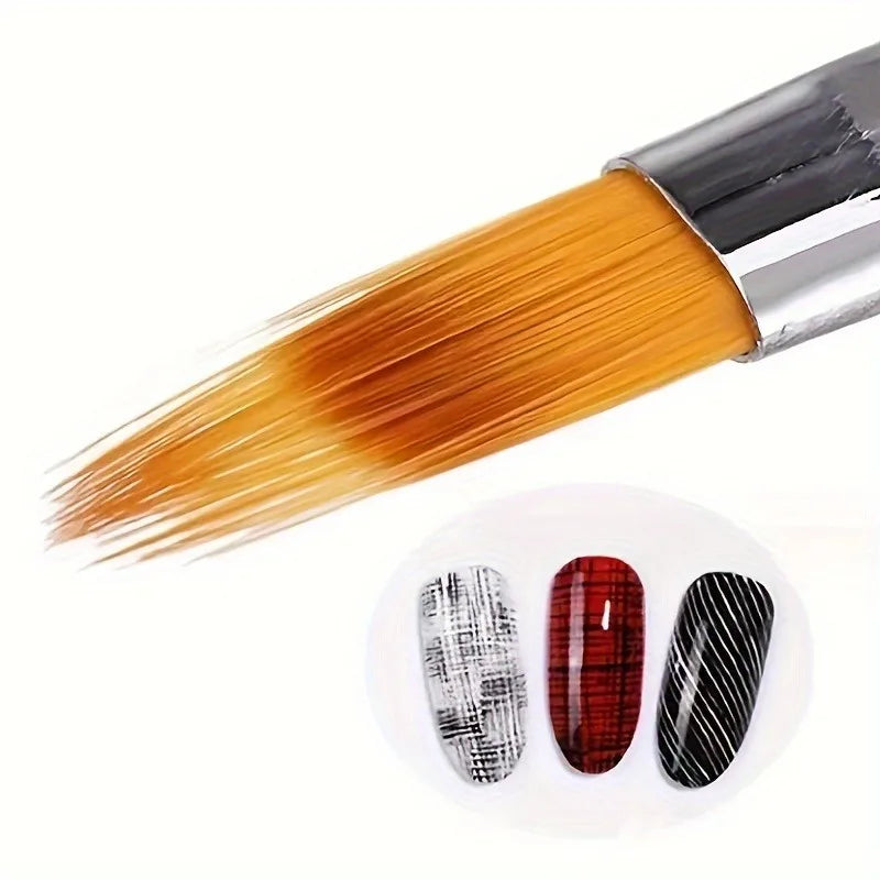 Gradient Nail Art Brush Set – Flower & Detail Pen | 1-2 Pcs Nail Art Brush QXL