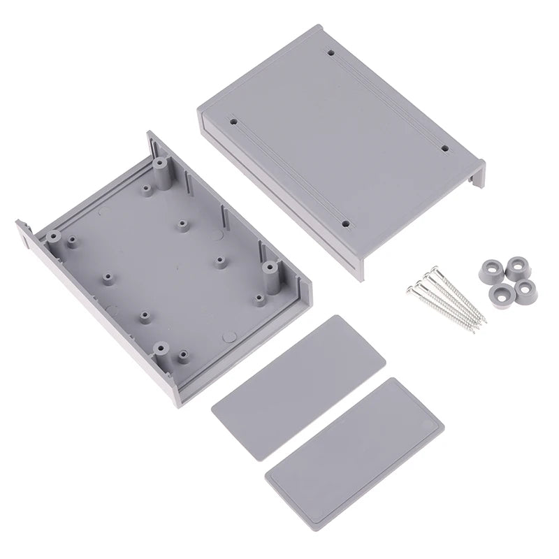 PCB Plastic Enclosure 120x80x40mm | DIY Electronic Project Case Electronic Project Enclosure QXL Default Title