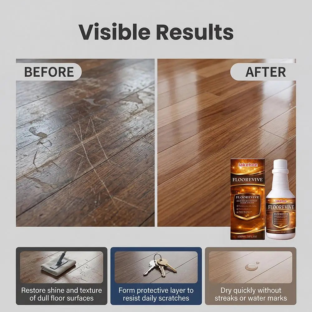 Wood Polish Spray 150ml | Floor & Furniture Scratch Repair Wax Floor & Wood Polish QXL