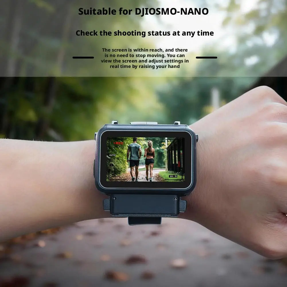 DJI OSMO Nano Camera Mount | Wrist Strap & Multi-Angle Clips Camera Mount Kit QXL
