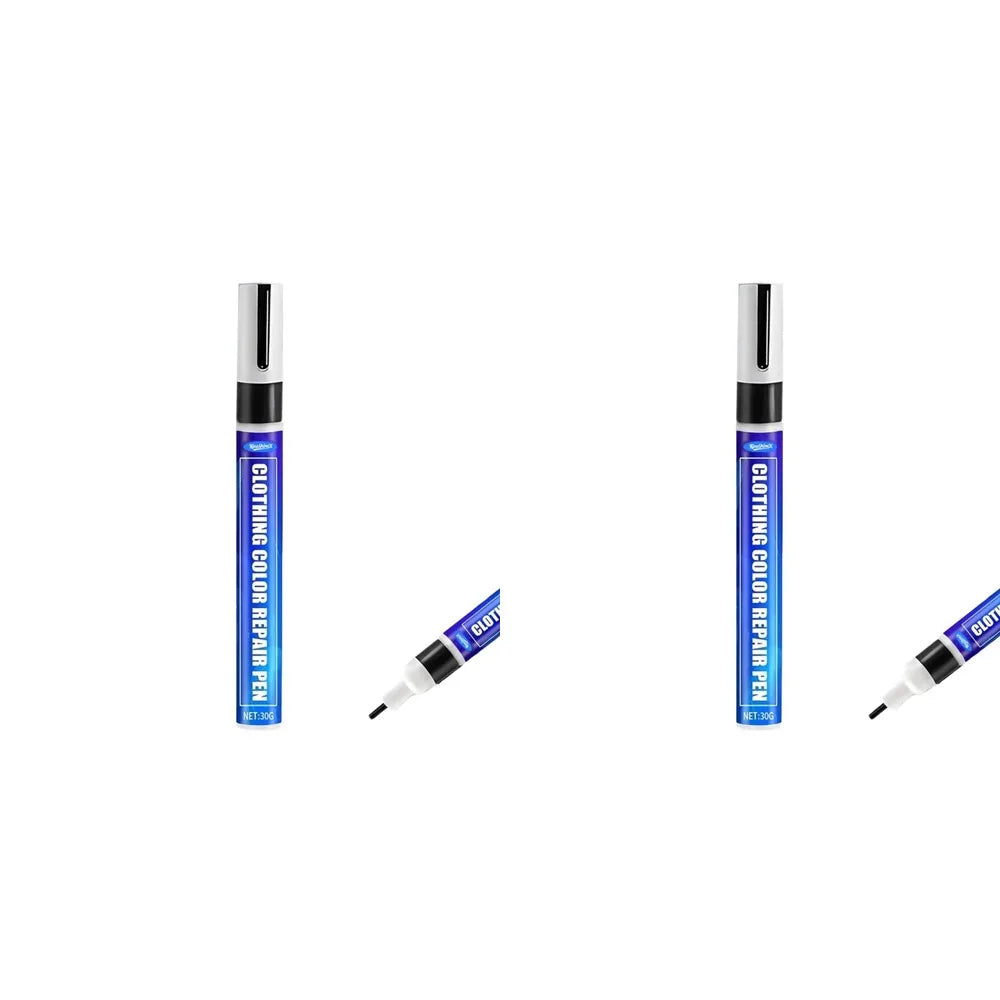 Fabric Repair Pen – Permanent Colour Fix Marker for Clothes Fabric Repair Pen QXL B 2PCS