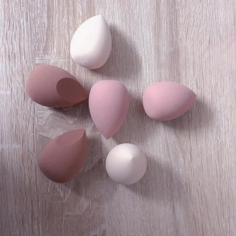 Washable Makeup Sponge Puffs 1/3/6-Pack | Wet & Dry Blender Makeup Sponge Puff QXL
