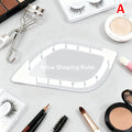 Brow Mapping Ruler – Eyebrow Shaping & Microblading Stencil Eyebrow Mapping Ruler QXL A
