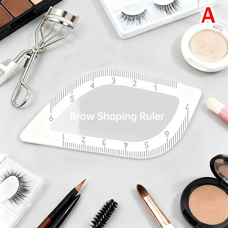 Brow Mapping Ruler – Eyebrow Shaping & Microblading Stencil Eyebrow Mapping Ruler QXL A