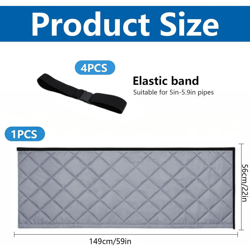 Portable AC Hose Insulation Sleeve | 5 & 5.9 Inch Duct Wrap AC Hose Insulation Sleeve QXL