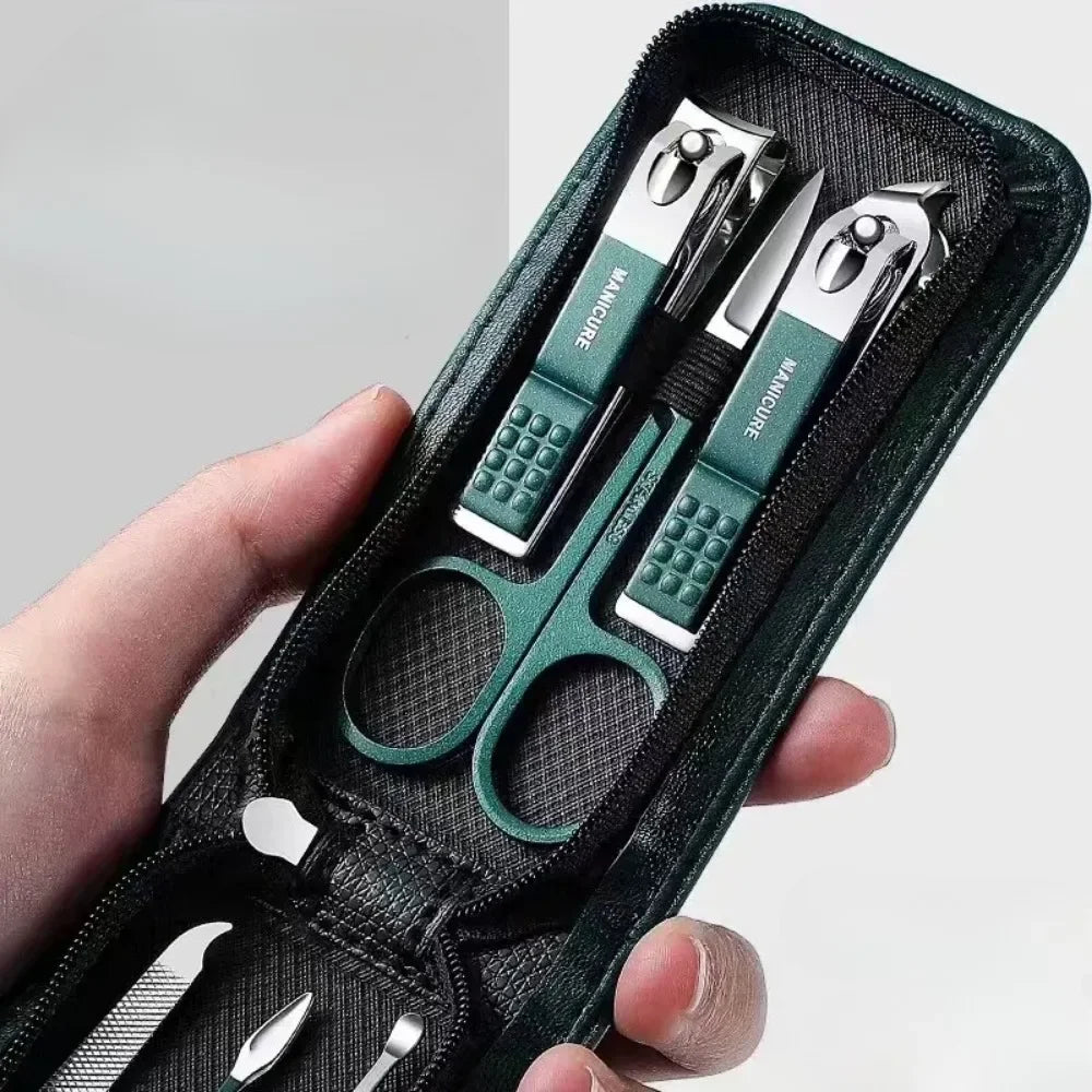 6-Piece Stainless Steel Nail Clipper Set | Manicure Kit Nail Clipper Set QXL