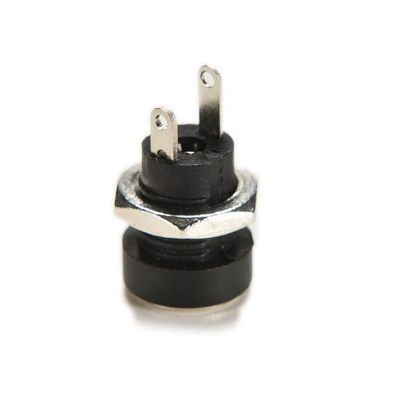 10-Pack DC Power Jack Female Panel Mount Connector 5.5x2.1mm DC Power Connector QXL