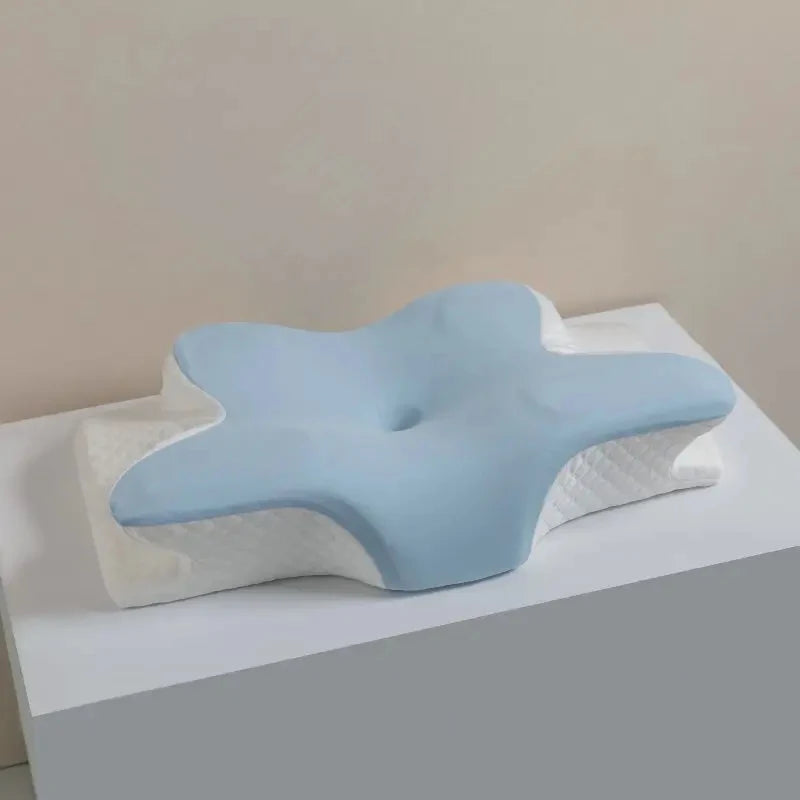 Memory Foam Butterfly Cervical Support Pillow – Cooling Memory Foam Pillow QXL