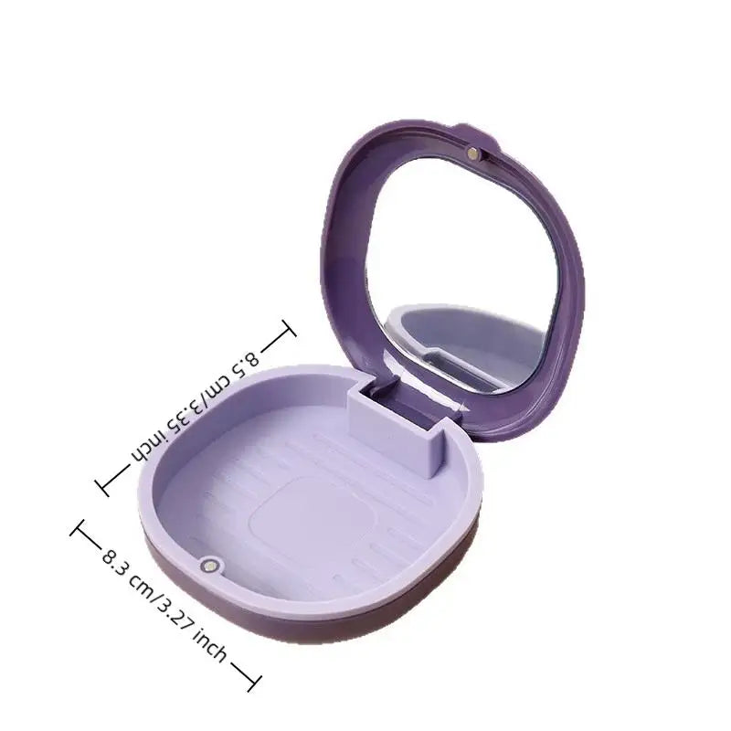 Magnetic Retainer & Denture Storage Case | Antibacterial Box Dental Appliance Case QXL