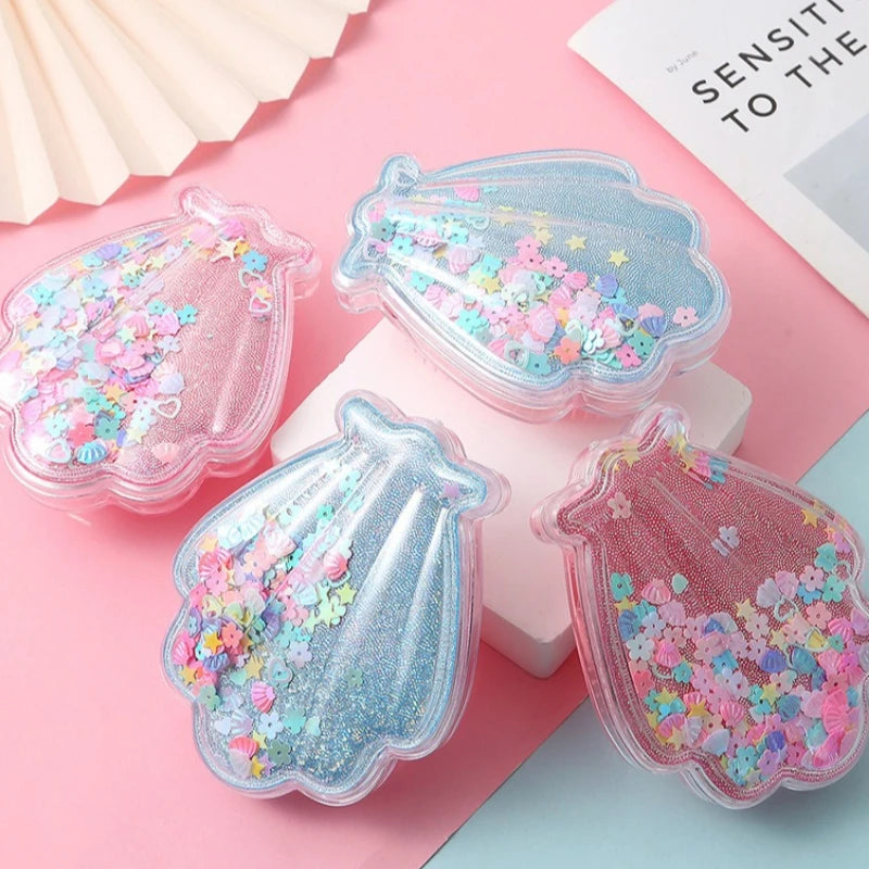 Shell Fan-Shaped Airbag Hair Brush | Anti-Static Styling Comb Airbag Hair Brush QXL