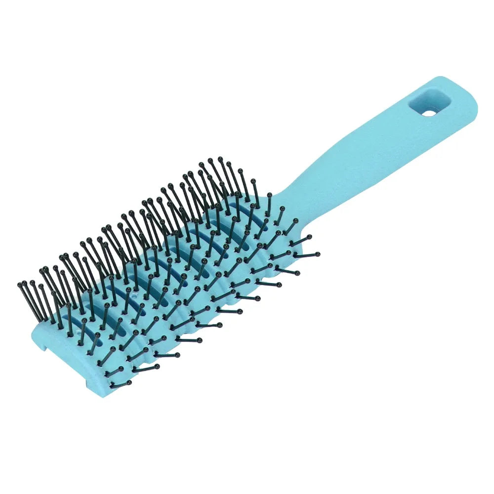Anti-Static Vented Detangling Hair Brush | ABS & Nylon Detangling Hair Brush QXL