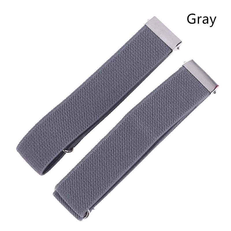Elastic Shirt Sleeve Garters | Anti-Slip Cuff Holders Armband Sleeve Garters QXL Gray