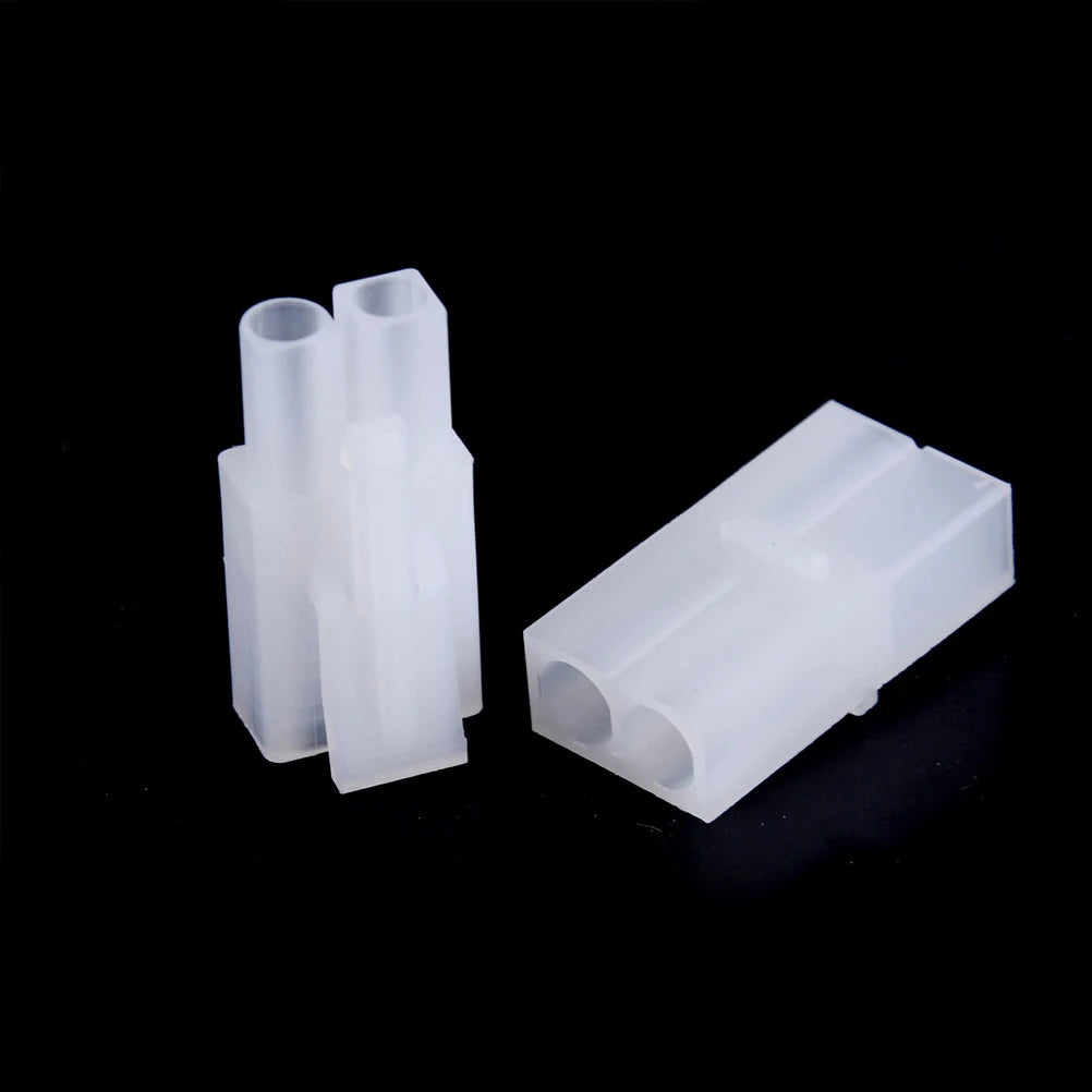 10-Pair Big White Tamiya Connector Plugs | RC LiPo NiMh ESC RC Battery Connector QXL