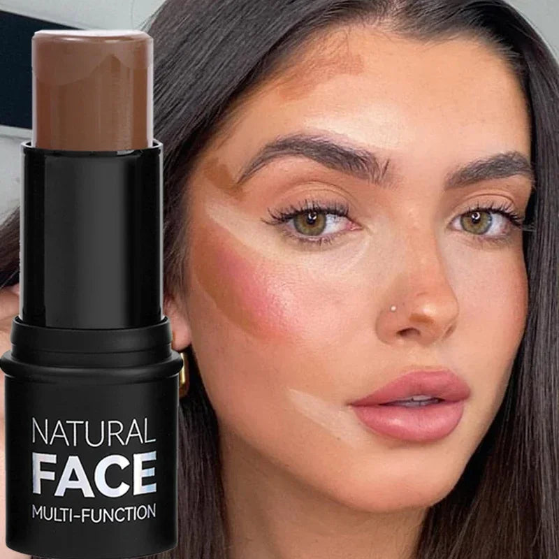 Waterproof Bronzer Highlighter Stick | Contour Blush & Glow Bronzer Highlighter Stick QXL